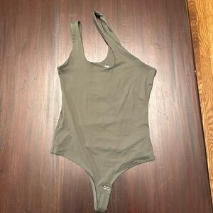 ReoRia gray Butsmooth super soft bodysuit size small